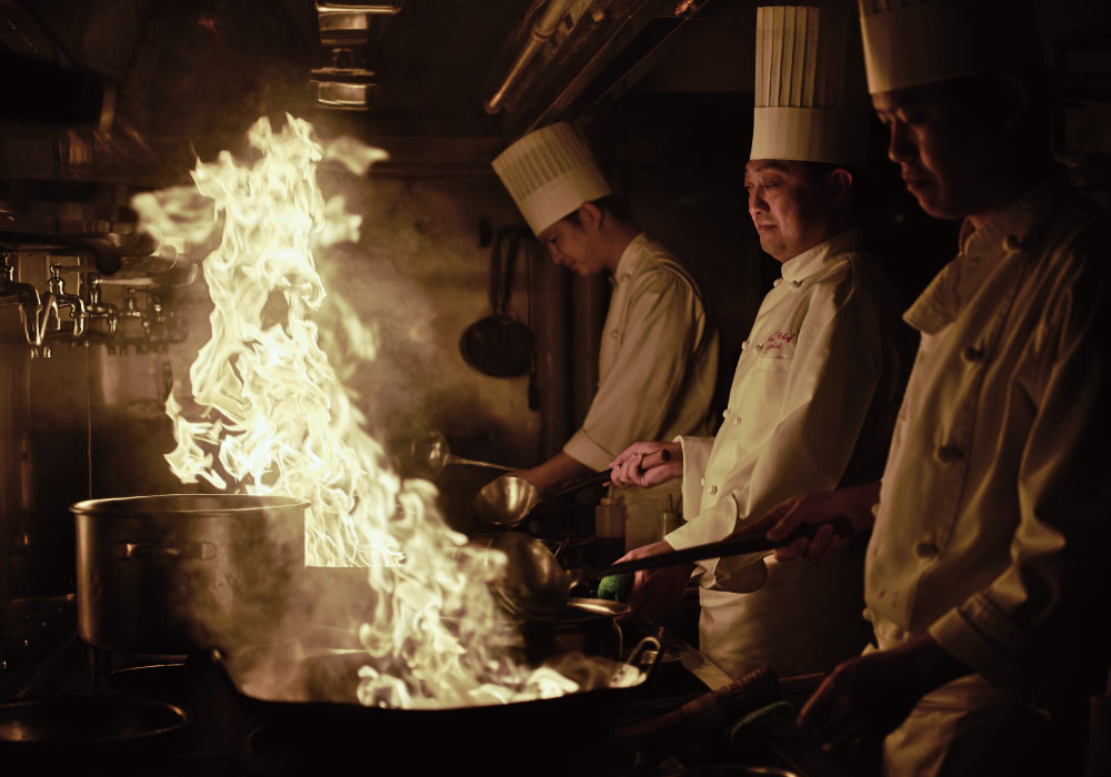 和洋中専門シェフが手掛ける料理